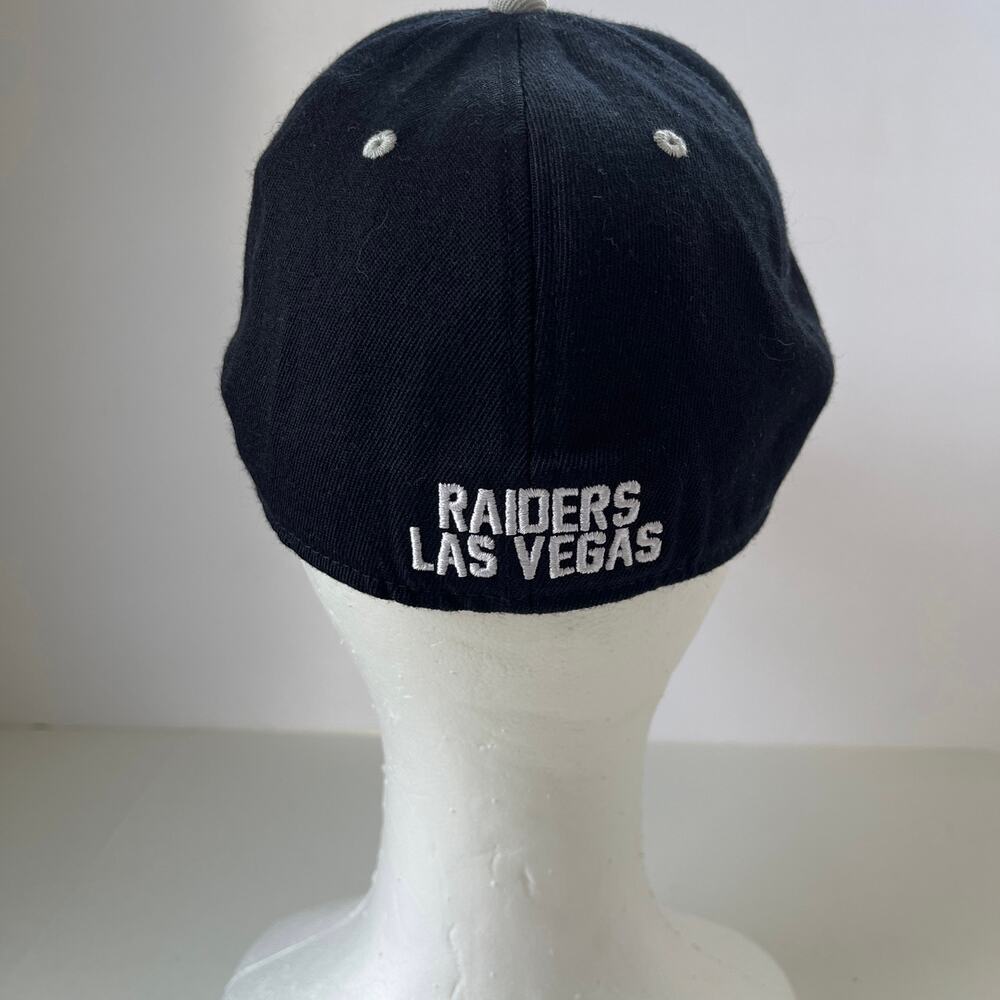 Las Vegas Raiders Ball Cap Hat One Size Black 47 Brand NFL Embroidered Logo Dad - Picture 4 of 10